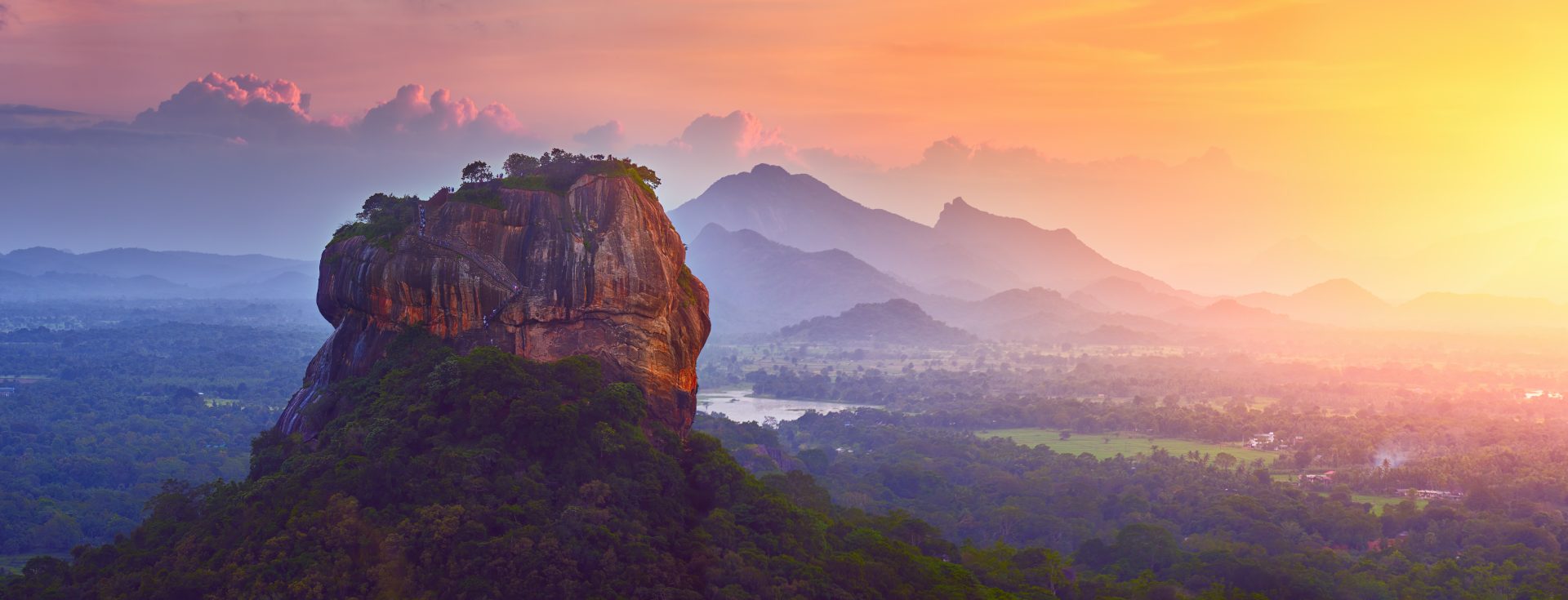 Sigiriya Sunrise / Village Experience / Pidurangala Sunset — Day 3 of the 14-Day Sri Lanka Family Adventure in Sri Lanka